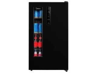 Cervejeira Midea preta 82 litros por R$ 854
