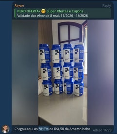 Whey Protein Max Titanium em promoção por R$ 8,50